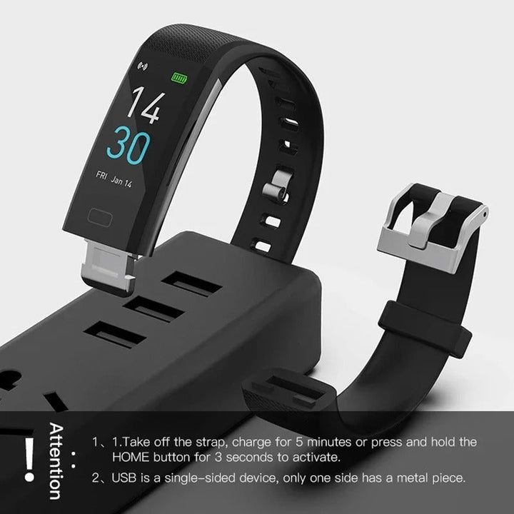 Sandsberg | Smartwatch z monitorowaniem ciśnienia krwi i tętna – Tracker fitness dla kobiet