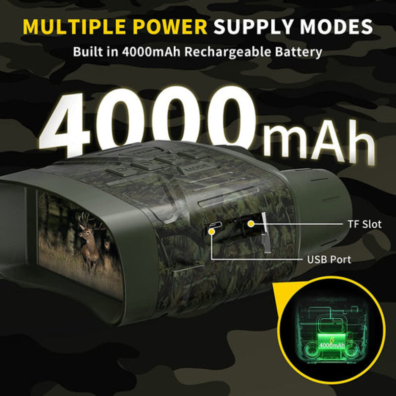Lornetka noktowizyjna z cyfrową kamerą termowizyjną