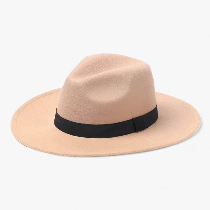 Uniseksowy vintage kapelusz fedora