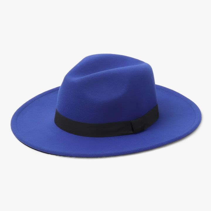 Uniseksowy vintage kapelusz fedora