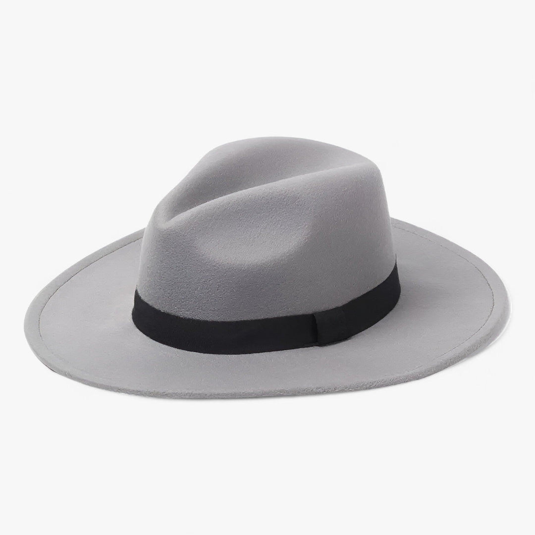 Uniseksowy vintage kapelusz fedora