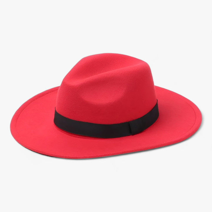 Uniseksowy vintage kapelusz fedora