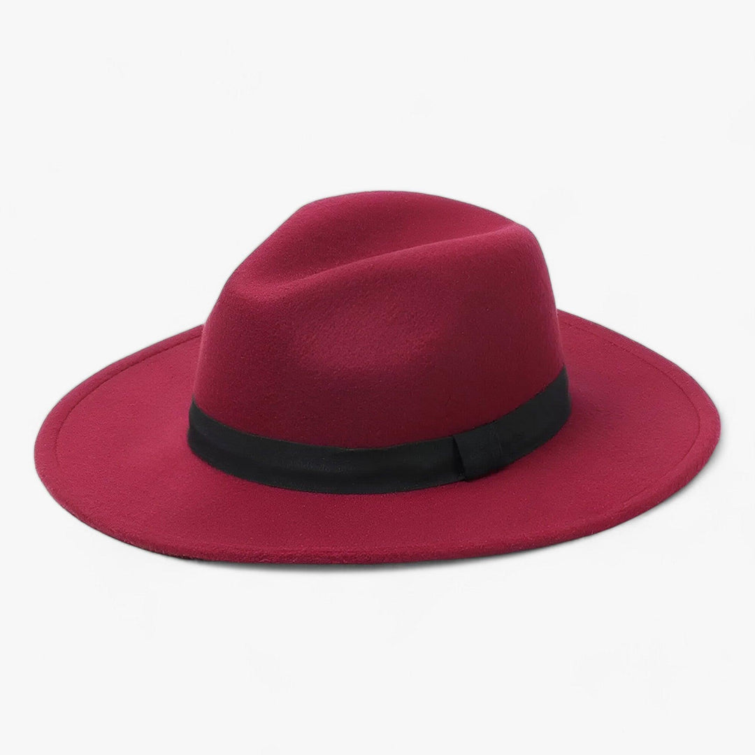 Uniseksowy vintage kapelusz fedora