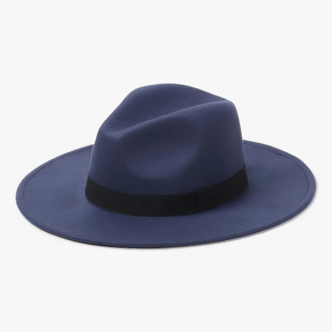 Uniseksowy vintage kapelusz fedora
