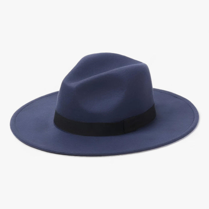 Uniseksowy vintage kapelusz fedora