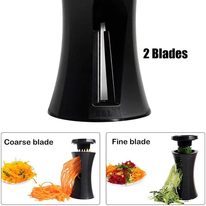 Obieraczka do warzyw w spiralne wstążki