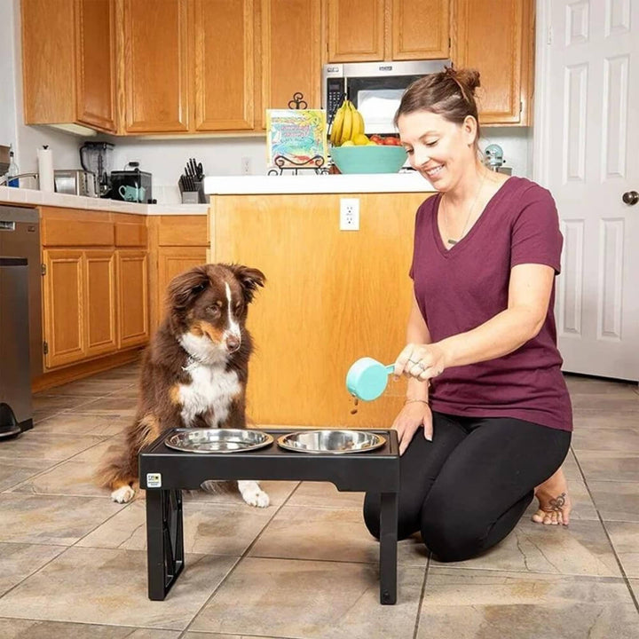 PupLift Podwyższona Miseczka dla Psów – Ergonomiczna i Wolne Karmienie dla Zdrowych Posiłków | Karnz