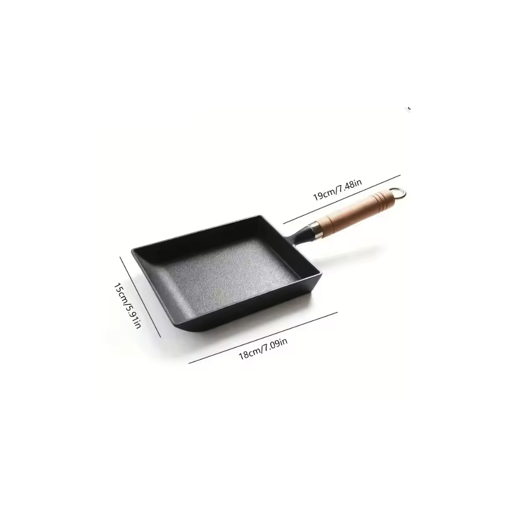 Japońska patelnia żeliwna do jajek na Tamagoyaki | Karnz