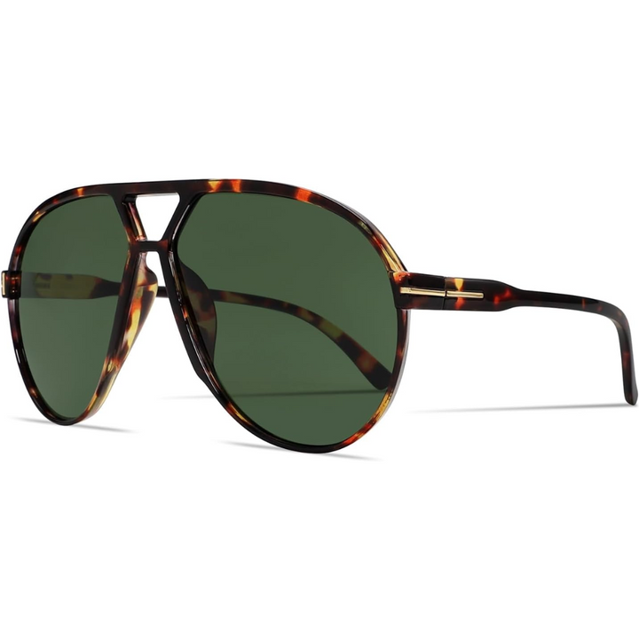 Okulary przeciwsłoneczne Aviator Oversize Retro UV400 | Karnz