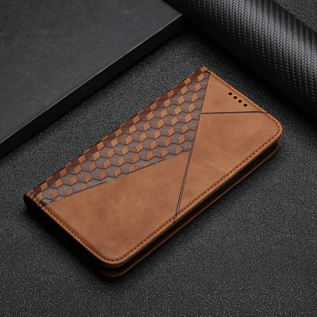 Etui na portfel w wzór rombu dla Samsung Galaxy S21/S20
