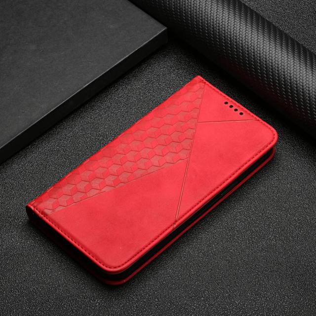 Etui na portfel w wzór rombu dla Samsung Galaxy S21/S20