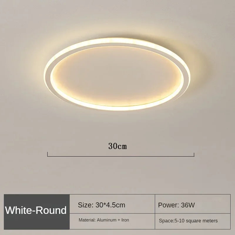 Karnz | Skandynawska Okrągła Lampa Sufitowa - NordicGlow