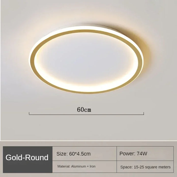 Karnz | Skandynawska Okrągła Lampa Sufitowa - NordicGlow