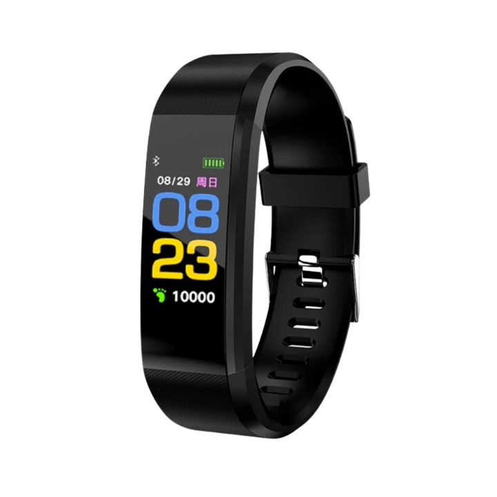 Sandsberg | Senior Smartwatch – Podstawowy tracker fitness z krokomierzem, miernikiem tętna i przyjaznym dla użytkownika designem