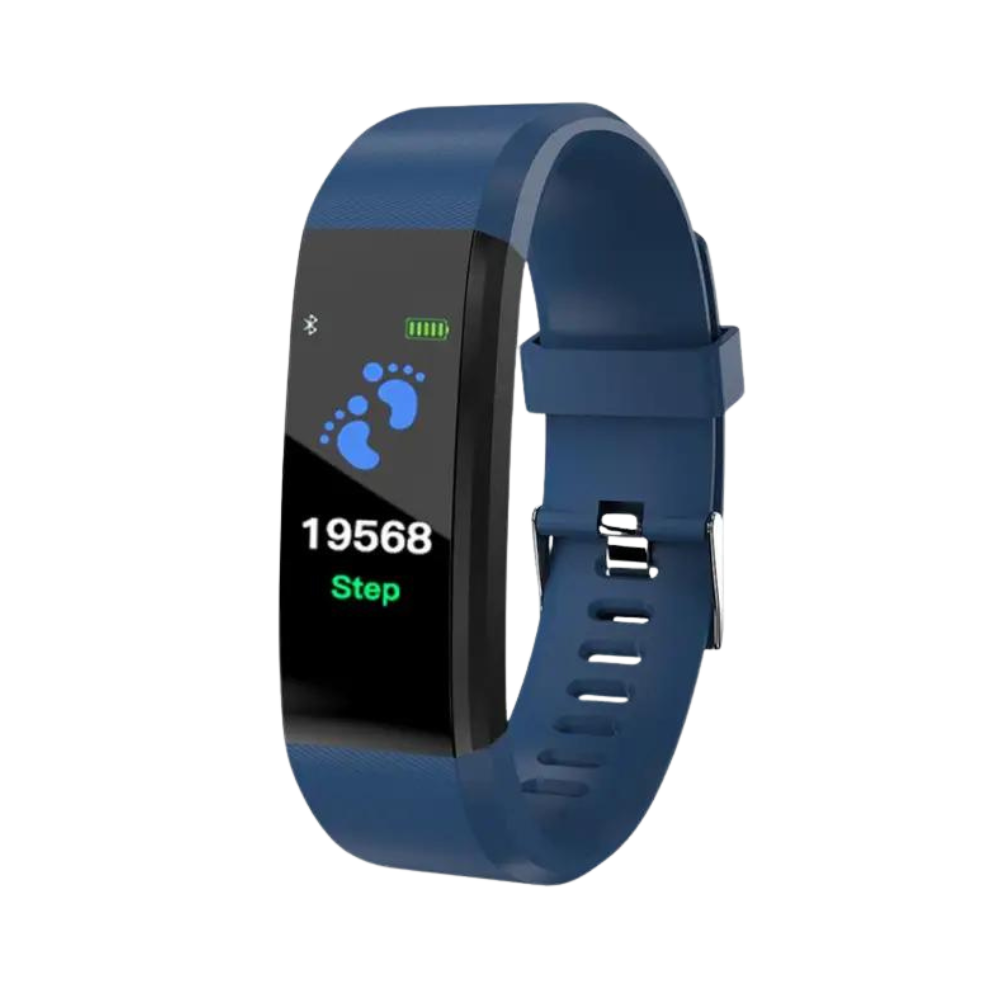 Sandsberg | Senior Smartwatch – Podstawowy tracker fitness z krokomierzem, miernikiem tętna i przyjaznym dla użytkownika designem