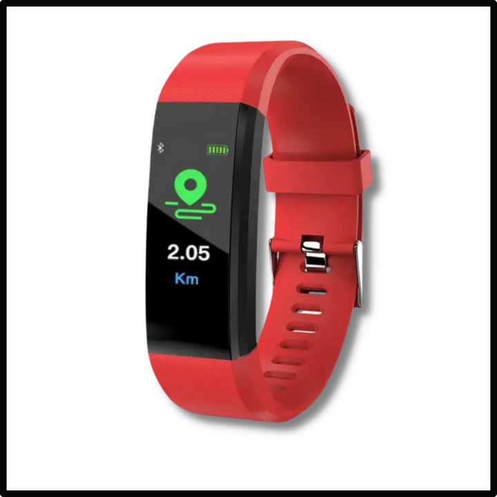 Sandsberg | Senior Smartwatch – Podstawowy tracker fitness z krokomierzem, miernikiem tętna i przyjaznym dla użytkownika designem
