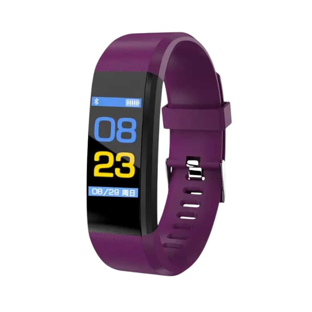Sandsberg | Senior Smartwatch – Podstawowy tracker fitness z krokomierzem, miernikiem tętna i przyjaznym dla użytkownika designem
