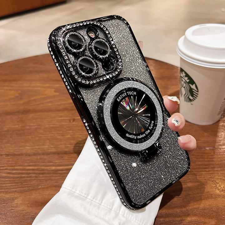 ✨BŁYSZCZĄCA DIAMENTOWA OBUDOWA MAGNETYCZNA DLA IPHONE