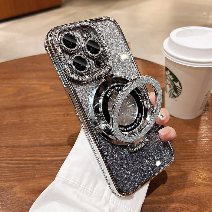 ✨BŁYSZCZĄCA DIAMENTOWA OBUDOWA MAGNETYCZNA DLA IPHONE