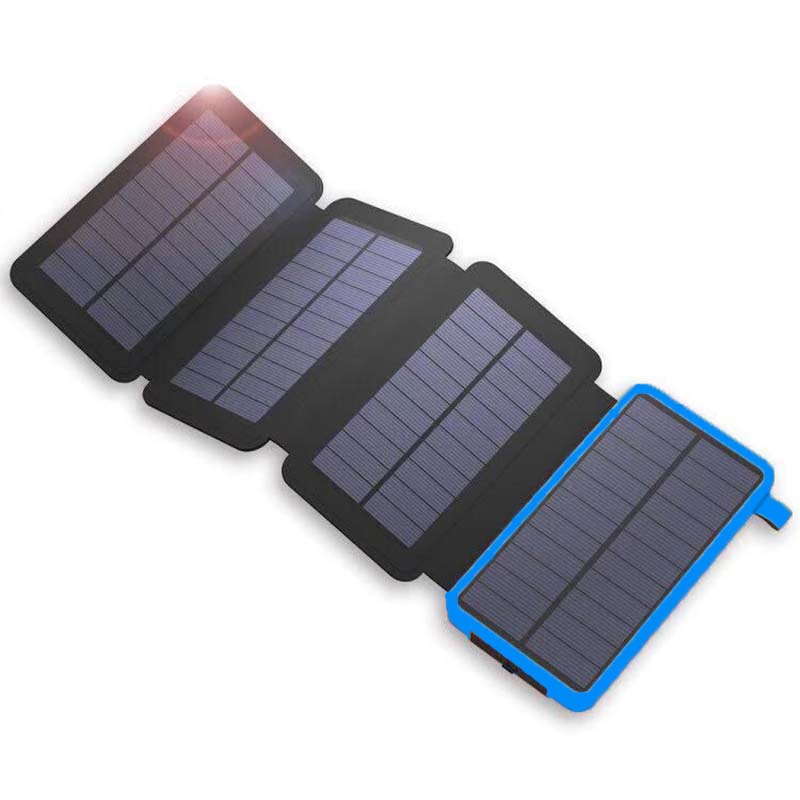 25000mAh Wysoka Pojemność Powerbank Solarny - Szybkie Ładowanie