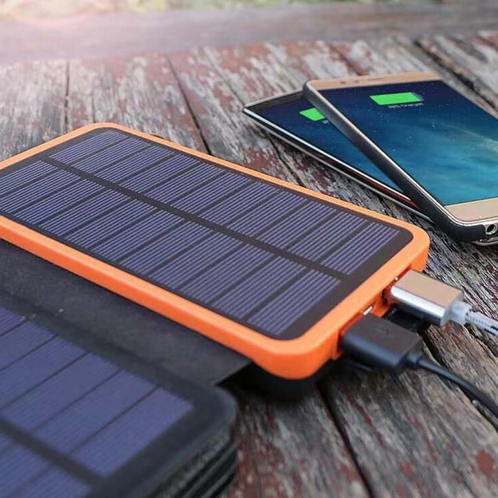25000mAh Wysoka Pojemność Powerbank Solarny - Szybkie Ładowanie