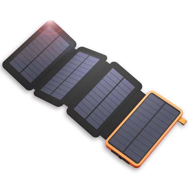 25000mAh Wysoka Pojemność Powerbank Solarny - Szybkie Ładowanie