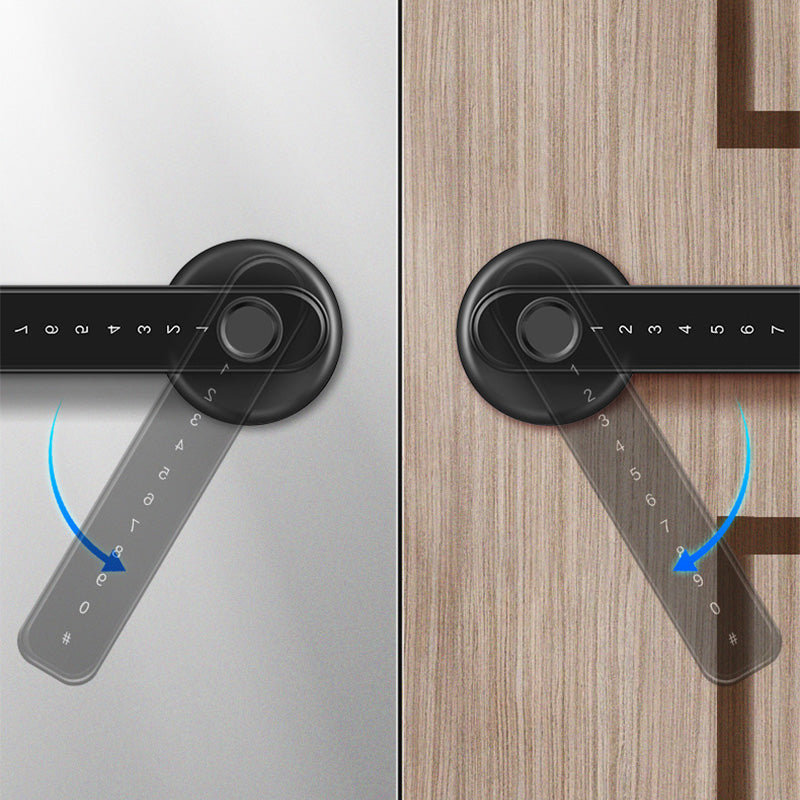 Inteligentny zamek drzwiowy z czujnikiem odcisku palca i sterowaniem przez aplikację Bluetooth