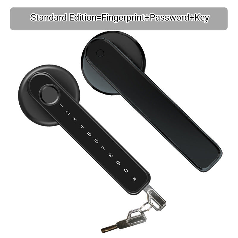 Inteligentny zamek drzwiowy z czujnikiem odcisku palca i sterowaniem przez aplikację Bluetooth