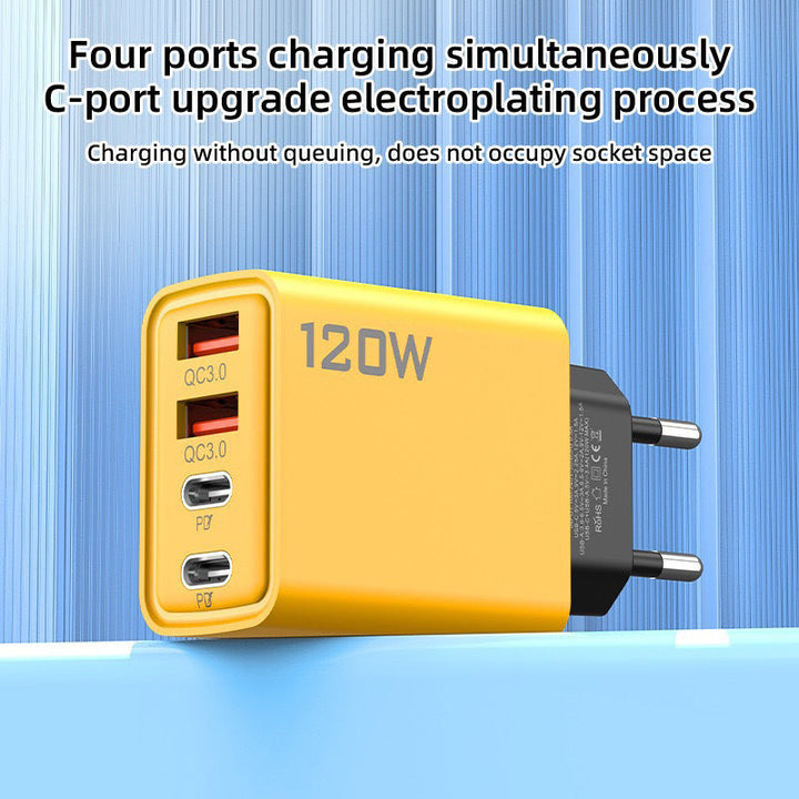 120W Ładowarka USB z 4 portami | Karnz