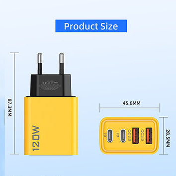 120W Ładowarka USB z 4 portami | Karnz