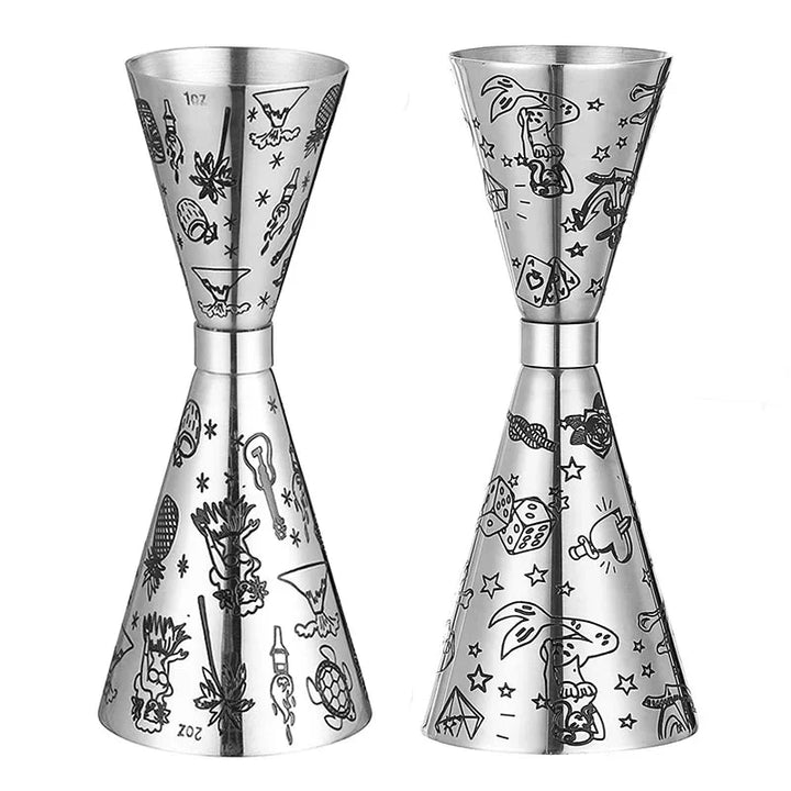 Stalowy Jigger Cocktail Jigger Bar Miarka Bar Narzędzia Bar Akcesoria | Karnz
