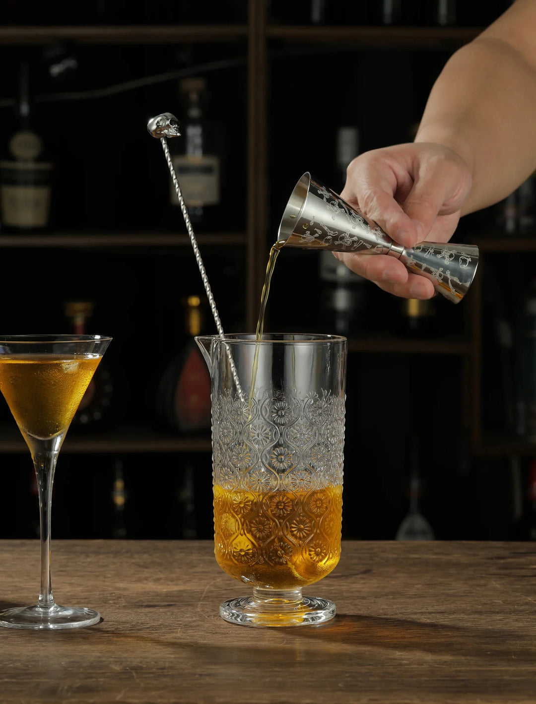 Stalowy Jigger Cocktail Jigger Bar Miarka Bar Narzędzia Bar Akcesoria | Karnz