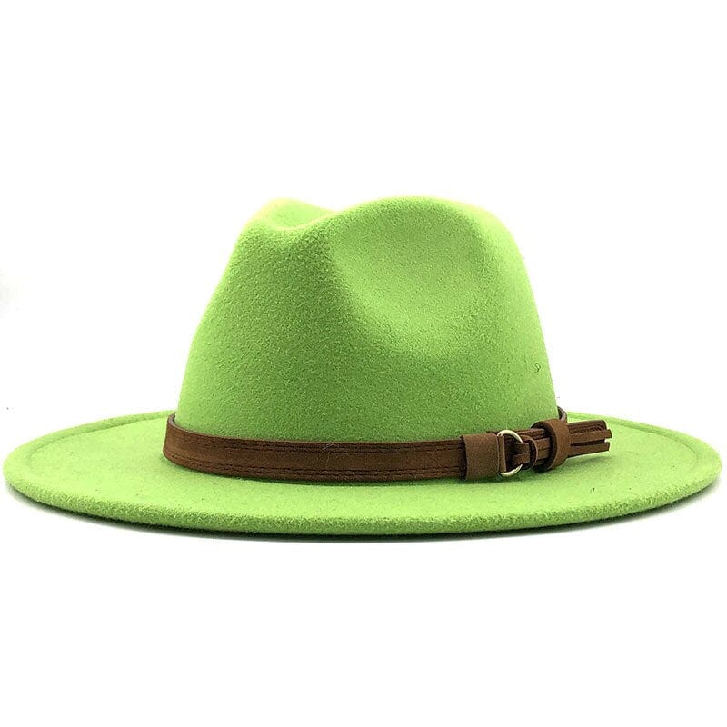 Sandsberg | Kapelusz Fedora Eridian z skórzanym paskiem